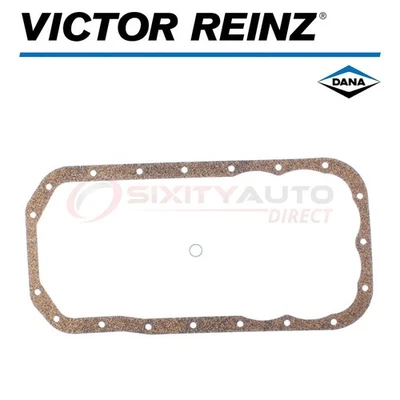 MAHLE Oil Pan Gasket Set for 1986-1987 Mazda B2000 2.0L L4 - Engine bn Foto 1 de 4