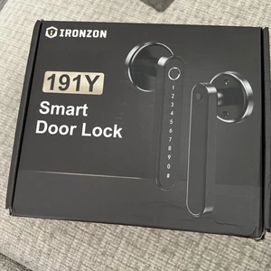 Ironzon Aluminum Alloy Fingerprint Smart Door Lock Model 191F - Picture 1 of 5