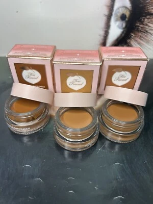 3 NIB Too Faced  CAPPUCCINO, BROWN SUGAR & ICE CREAM Peach Perfect Concealer - Image 1 of 4