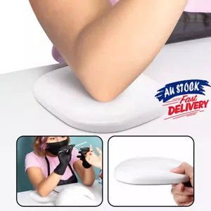 Microfiber Leather Elbow Pillow Square Arm Rest Pillow Cushion Nail Technician - Picture 1 of 10