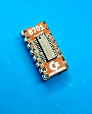 MOS 8701 Clock IC Replacement Commodore C64, C128, small size PAL NTSC automatic - Image 1 of 4