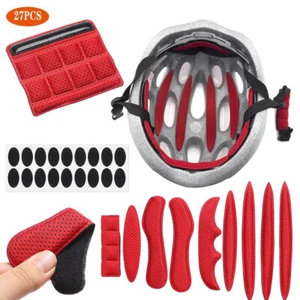 27 Stck. Universalhelm Polsterung Schaumstoff Fahrrad Helm Pads Kissen Ersatz Fahrrad - Bild 1 von 16