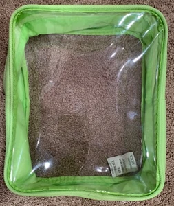 Clinique Makeup Train Case Transparent with Handle TRAVEL / STORAGE bag - Picture 1 of 5
