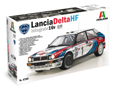 Lancia Delta HF Integrale 16V Italeri   N. 4709   1:12 - Immagine 1 di 4