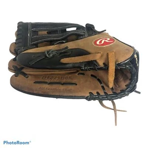 RAWLINGS D1275DBB 12.75 INCH GENUINE LEATHER SOFTBALL BASEBALL GLOVE LHT - Foto 1 di 5