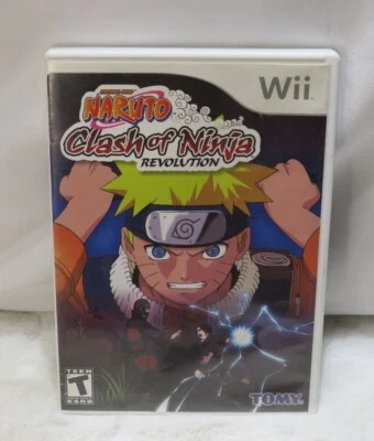 Naruto: Clash of Ninja Revolution (Nintendo Wii, 2007) (bn) - Image 1 of 3