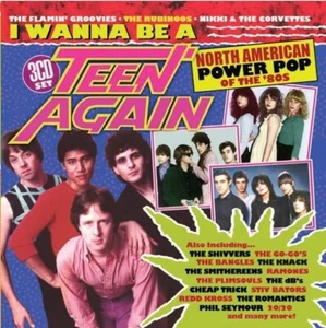 Various Artists - I Wanna Be A Teen Again American Power Pop 1980-1989 (New 3CD) - Imagen 1 de 3