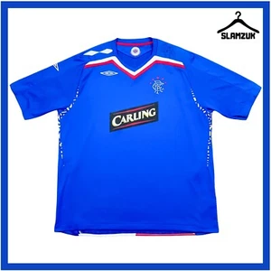 Rangers Fußball Trikot Umbro 3XL XXXL Home Kit Gers Jersey Glasgow 2007 2008 W39 - Bild 1 von 11
