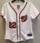 Juan Soto Washington Nationals Majestic Athletic home replica jersey sz. youth L