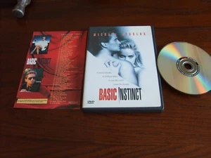 BASIC INSTINCT (DVD,1992)WS/FS)~MICHAEL DOUGLS~SHARON STONE~JEANNE TRIPPLEHORN - Picture 1 of 2