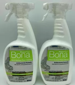 NEU SET (2) Bona antibakterieller Bodenreiniger & harte Oberfläche (2) 32oz Flaschen - Bild 1 von 7