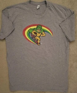 University Of Hawaii Rainbow Warriors Football Retro Classic Logo T-Shirt M L - Picture 1 of 1