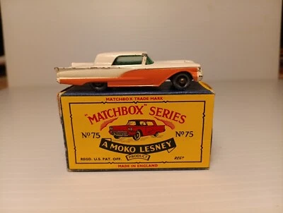 Matchbox Lesney #57 Thunderbird en caja original B4. Casi nuevo Foto 1 de 4