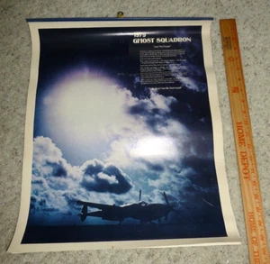 Vintage 1979 Kalender 16x20 Ghost Squadron, damit wir Kampfflugzeuge nicht vergessen Fotos - Bild 1 von 12