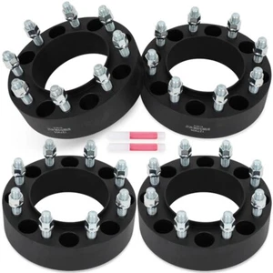 4pcs 2" 8x170 Hub Centric Wheel Spacers 14x1.5 For Ford F-250 F-350 Super Duty - Picture 1 of 14