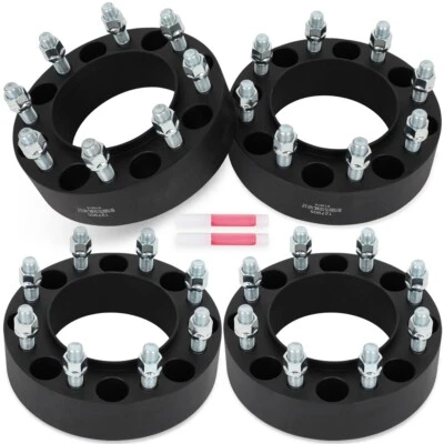 4pcs 2" 8x170 Hub Centric Wheel Spacers 14x1.5 For Ford F-250 F-350 Super Duty Foto 1 de 4