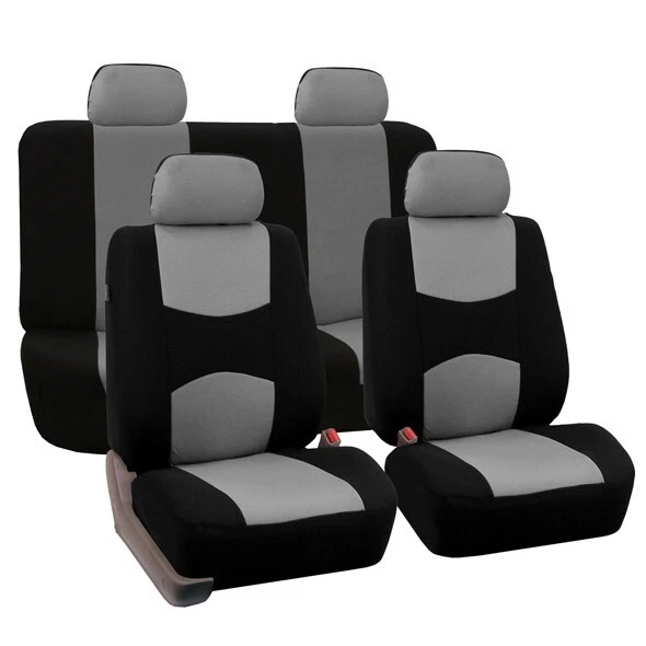 Funda Asiento Coche Para Todos Fiat Gris Alta Calidad Transpirable Foto 1 de 4