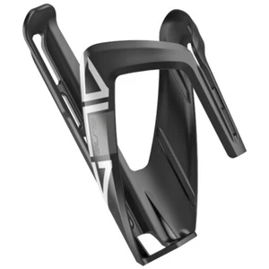 New Elite Ala Race Cycling Water Bottle Cage, 74mm Matte Black / White - Foto 1 di 1
