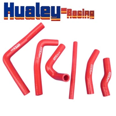Mangueras de silicona rojas para Honda CRF250R 2004-2017 CRF250X 2005 2006 2007 2008 20016 Foto 1 de 4