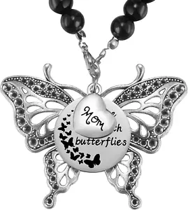 Jetzt fliegt sie mit Schmetterlingen Denkmal hängend Charm Schmetterling Gedenkgeschenke f - Bild 1 von 7