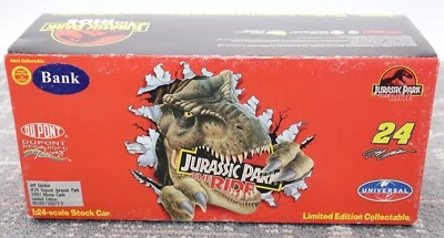 Action Jeff Gordon #24 Dupont Jurassic Park 1997 Monte Carlo 1:24 Banco LEER Foto 1 de 4