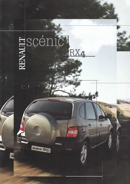 BROCHURE Renault Scénic RX4 - 2000 - Italian - Immagine 1 di 1