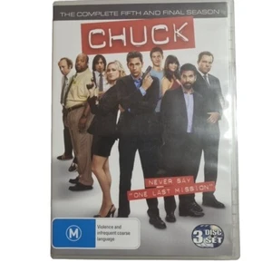 CHUCK - Season 5 3 x Disc Set Complete Fifth Final Series Five - Picture 1 of 9