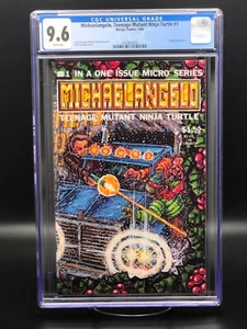 Teenage Mutant Ninja Turtles "Michaelangelo" #1 CGC 9.6 1986 Wraparound Cover! - Picture 1 of 3