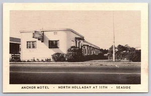 Anchor Hotel North Holladay at 11th Seaside Vintage Postcard #871 - Picture 1 of 2
