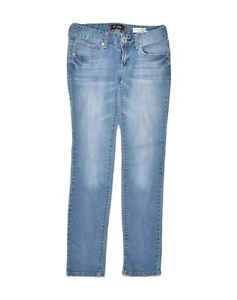 GUESS Womens Sarah Fit Skinny Jeans W27 L30 Blue Cotton GR17