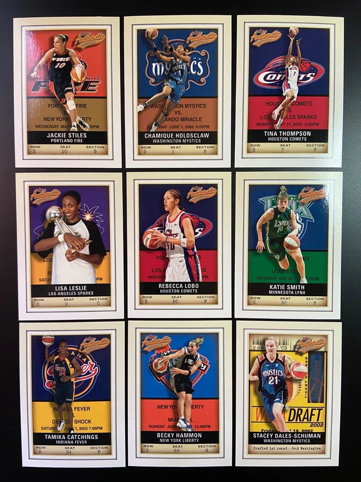 2002 Fleer Authentix WNBA-Pick Card(s) to Complete Base Set (#1 - #120) - NM/MT - Image 1 of 1