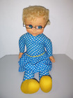 Vintage Mattel Pull String Talker - Affaire de famille - MRS BEASLEY avec lunettes d'origine