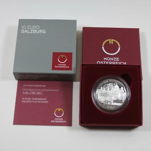 Österreich 10 Euro 2014 Silber PP Salzburg - Imagen 1 de 3