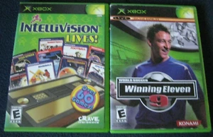 XBOX GAMES~World Soccer Winning Eleven 9 + Intellivision Lives! ~ 2 Video Games - Picture 1 of 10