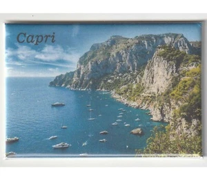 Capri Italien - Große Neuheit Kühlschrankmagnet - 8 cm x 5 cm * Tourismus Reise Geschenk - Bild 1 von 3