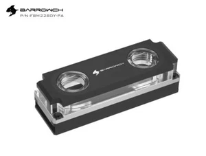 Bloque de agua Barrowch para radiador de disco duro SSD 2280/22110 PCI-E/SATA M.2 M2 - Imagen 1 de 12
