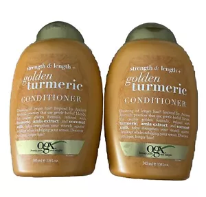 (2) OGX Golden Turmeric Conditioner 13 oz For Strength And Length New - Picture 1 of 2