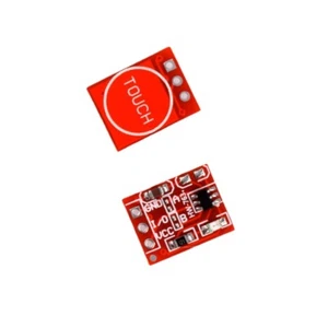 10pcs TTP223 Capacitive Touch Switch Button Self-Lock Module for Arduino - Foto 1 di 4