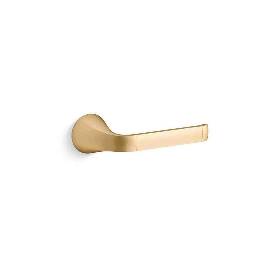 KOHLER Cursiva K-R26688-2MB Toilet Paper Holder in Vibrant Brushed Modern Brass