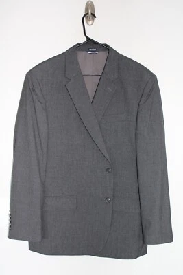 ABRIGO DEPORTIVO ELÁSTICO GRIS SÓLIDO SADDLEBRED MOTION talla 50R blazer/chaqueta de traje Foto 1 de 4