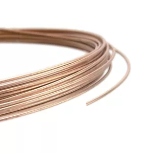 Oferta 9ct Rojo Oro Alambre Redondo 1.5mm Completamente Recocido Varios Largos - Picture 1 of 1