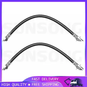 2x Front Brake Line Brake Hose Sunsong fits Ford Fairlane 1967-1970 _PG - Bild 1 von 3