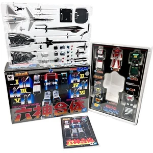 Six God Combination God Mars Soul Of Chogokin GX-40R Set Missing Piece Damage - Picture 1 of 23