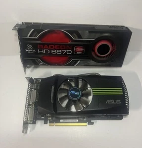 Nvidia GeForce GT ASUS ENGTS450 With A XFX, AMD Radeon HD 6870 1GB - Picture 1 of 15