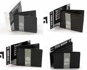 Steve Madden Portafoglio Portafogli in Pelle con RFID Nero, Marrone - Foto 1 di 25