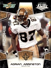 2008 Score Super Bowl XLIII Black Parallel Singles #323-440 (Pick Your Cards)