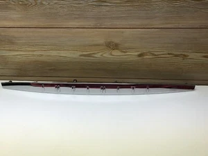 2003 2004 2005 Infiniti FX35 FX45 Molding Chrome Rear Trunk Bezel Upper Trim OEM - Picture 1 of 11