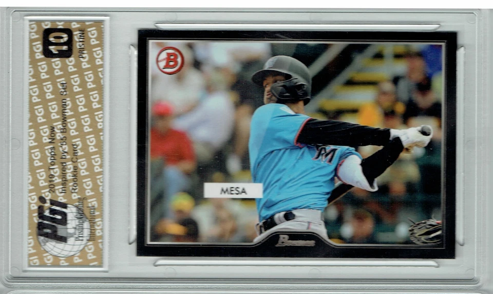 Keston Hiura 2019 Topps #28 55 Bowman PRISTINE Rookie Card PGI 10 - Image 1 of 1