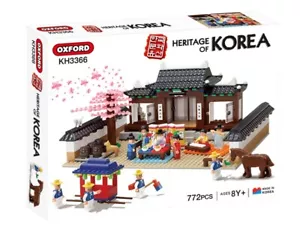 Oxford KH3366 Korean traditional wedding heritage of korea Bricks Building 772pc - Picture 1 of 5