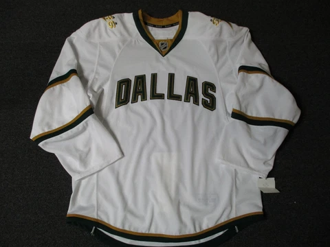 New Dallas Stars Authentic Team Issued Reebok Edge 2.0 Blank Hockey Jersey NHL Cover